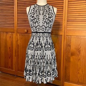 Cynthia Rowley lace motif knit dress